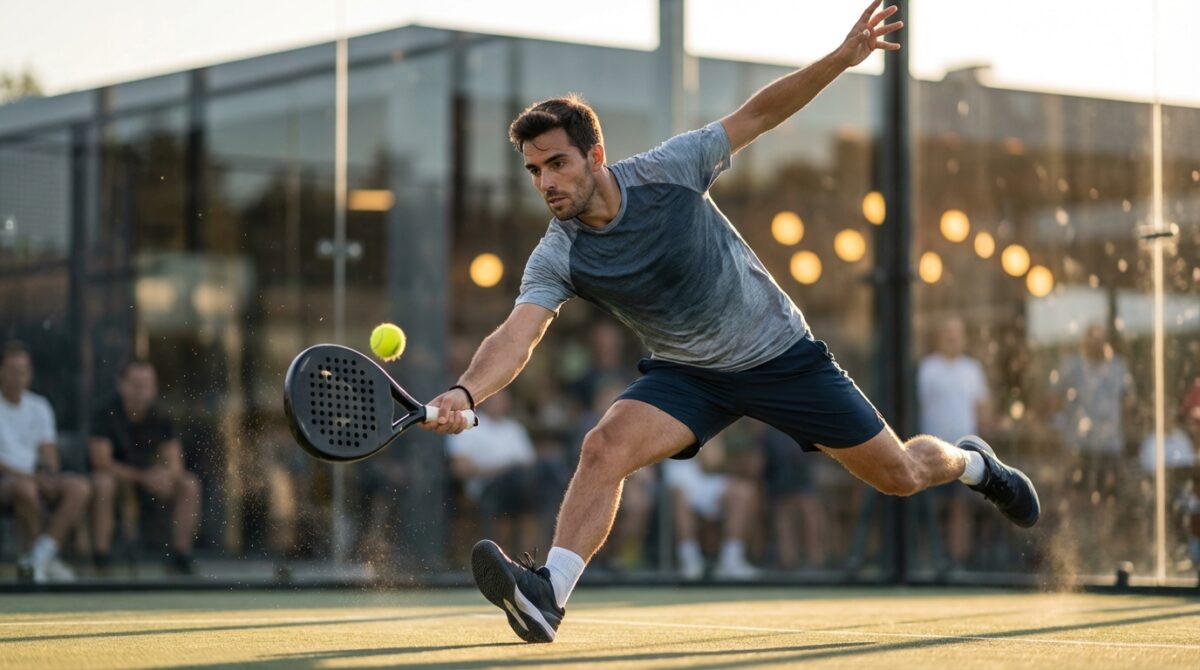 Remate perfecto en pádel