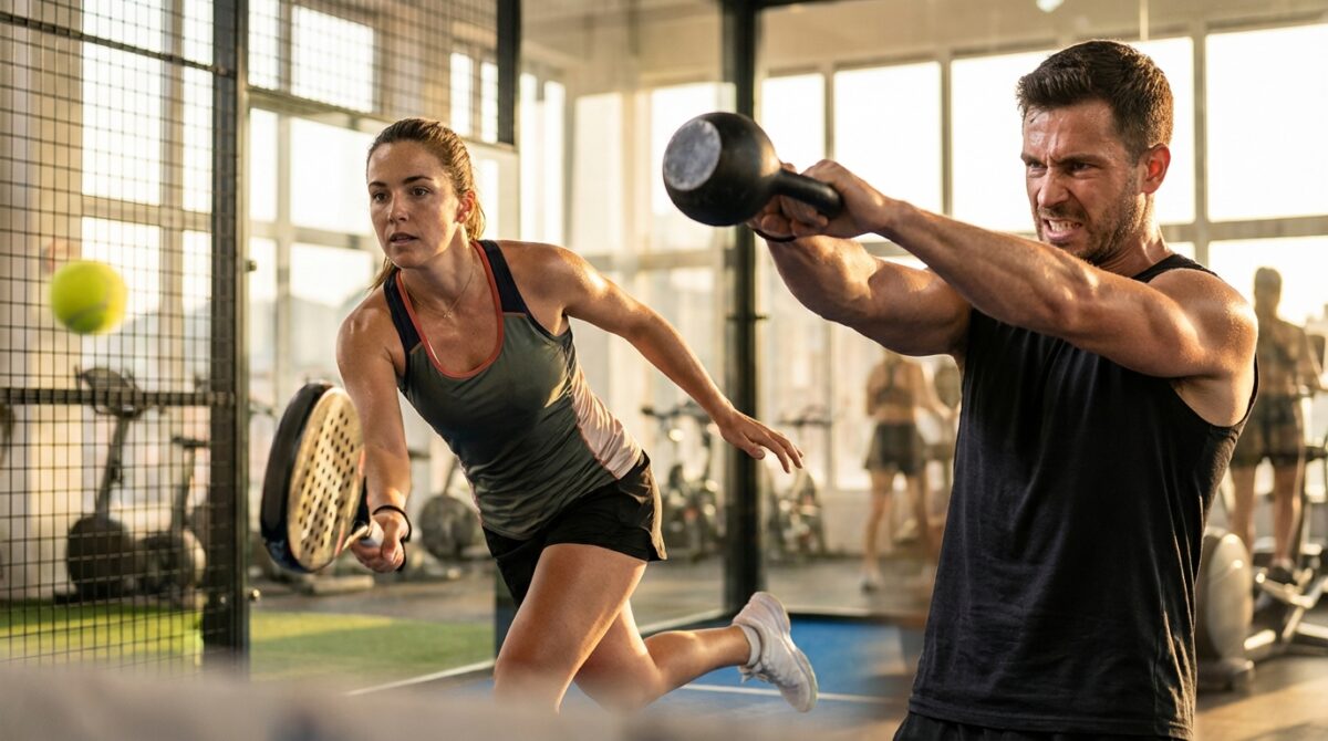 el pádel y el CrossFit