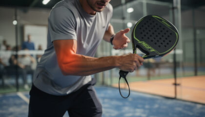 epicondilitis jugadores pádel