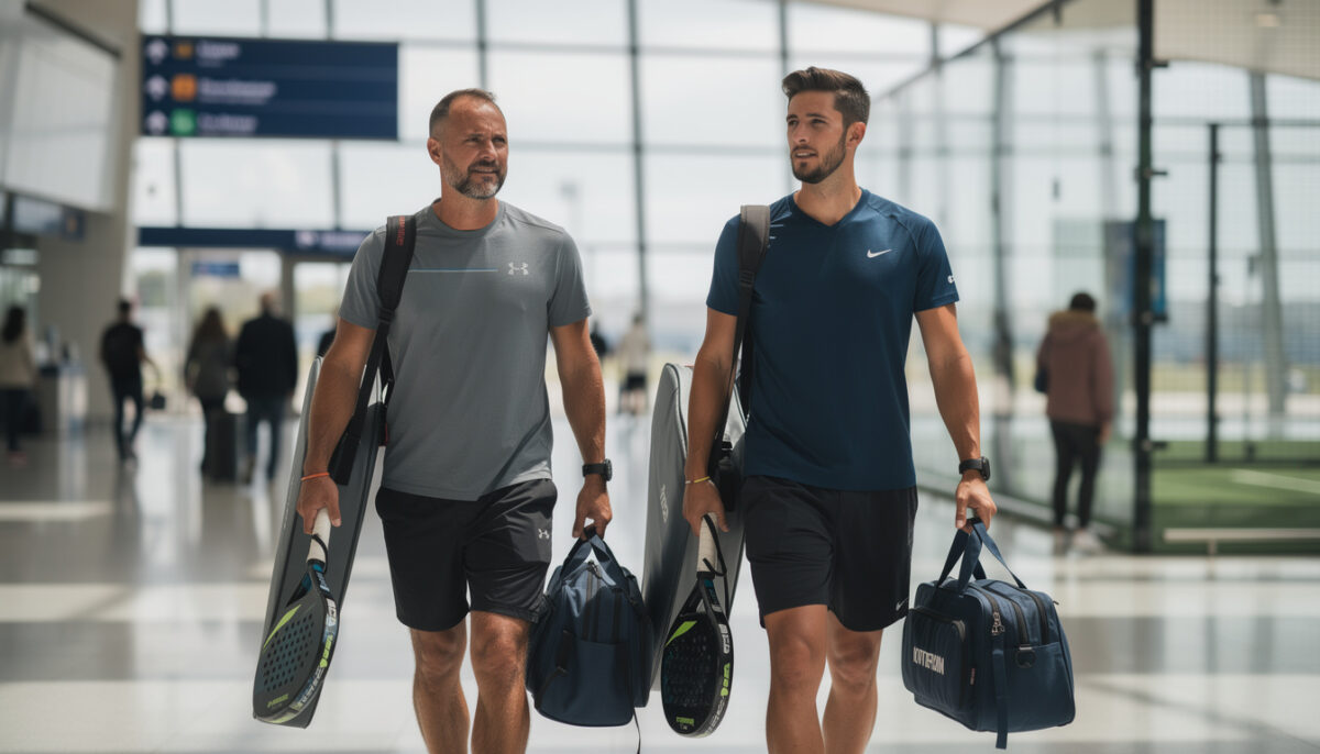 Lucas Bergamini y Javi Garrido