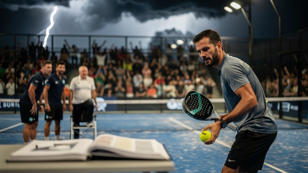 saque por abajo premier padel