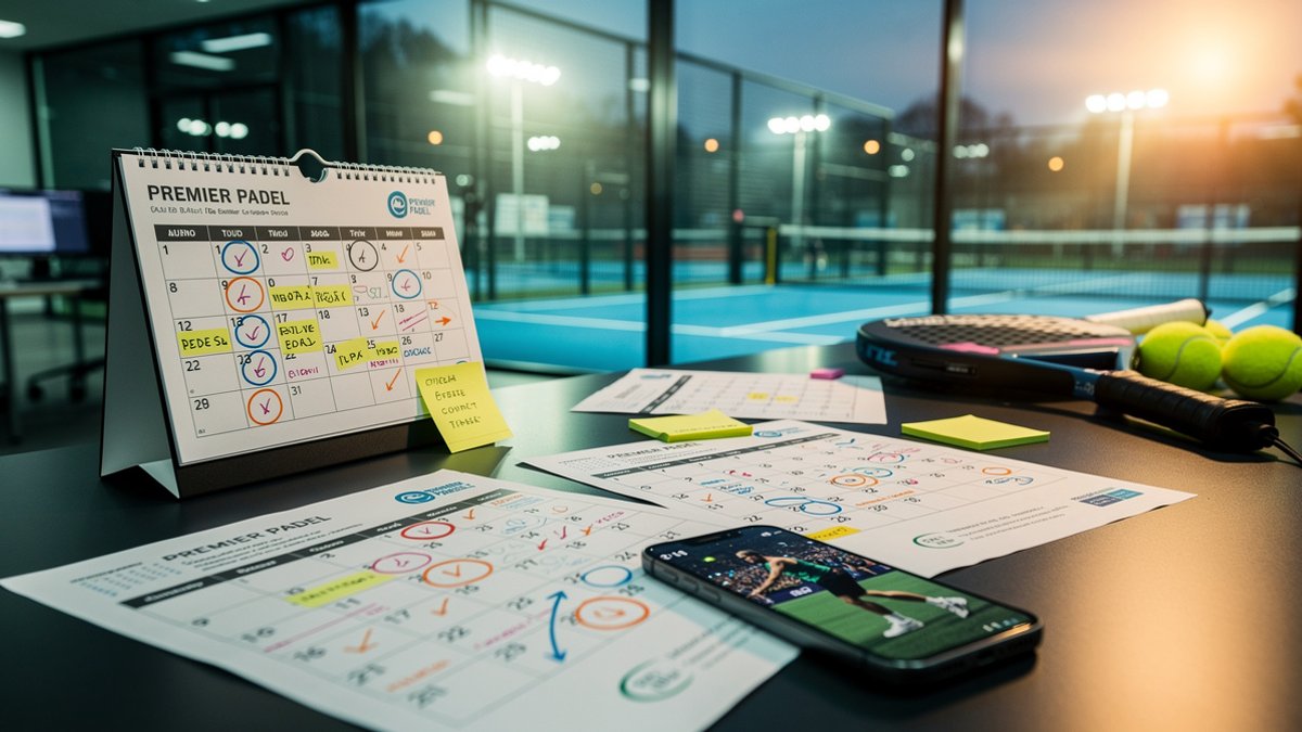 Última hora: novedades clave y sorpresas en el calendario de Premier Padel cambio calendario premier padel